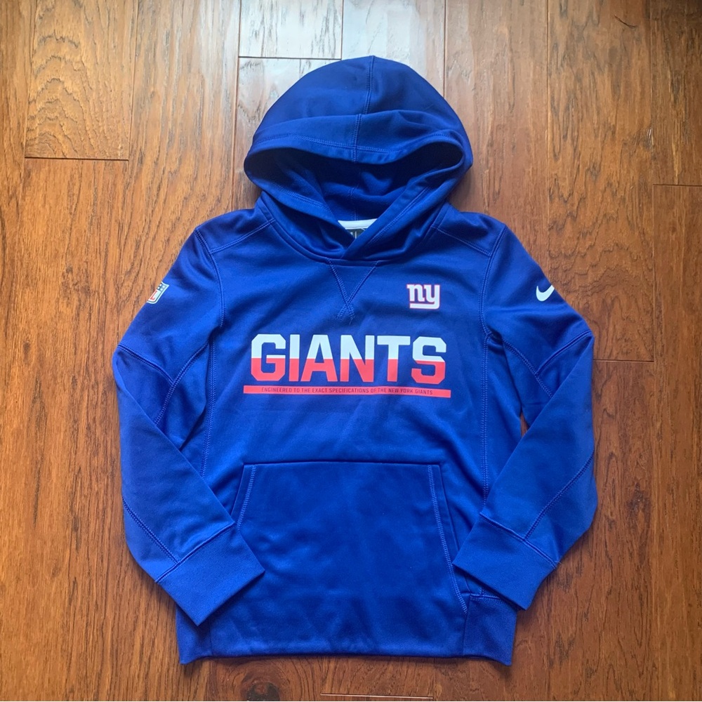 Nike Under Armour NY Giants Kids Bundle Hoodie Tees | Youth S | Size 7/8 - Picture 2 of 10